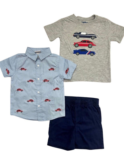 Set 3 Piezas Carros