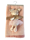 Set Cobija con Peluche Jirafa Bailarina