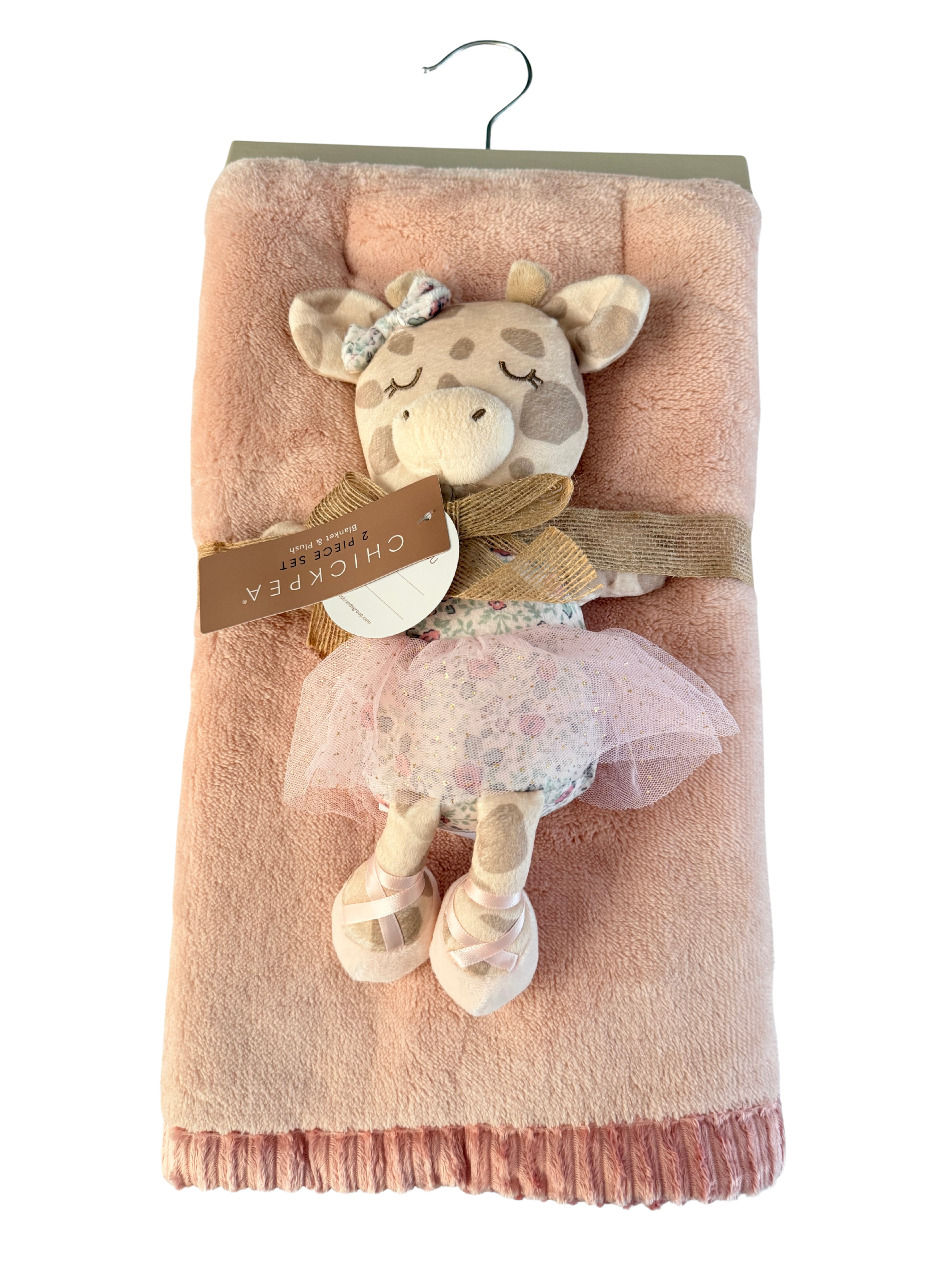 Set Cobija con Peluche Jirafa Bailarina