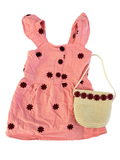 Vestido de Muselina Floral con Bolsito