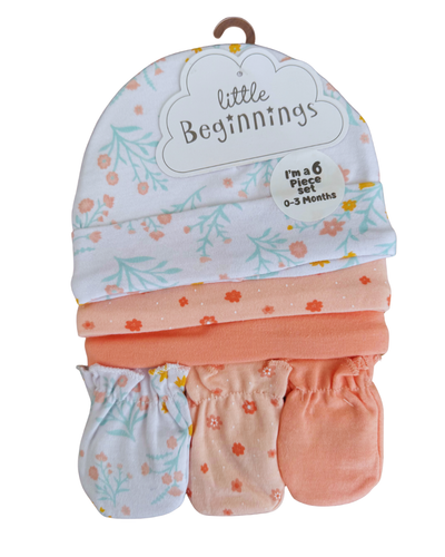 Gorros con Manopla Flor