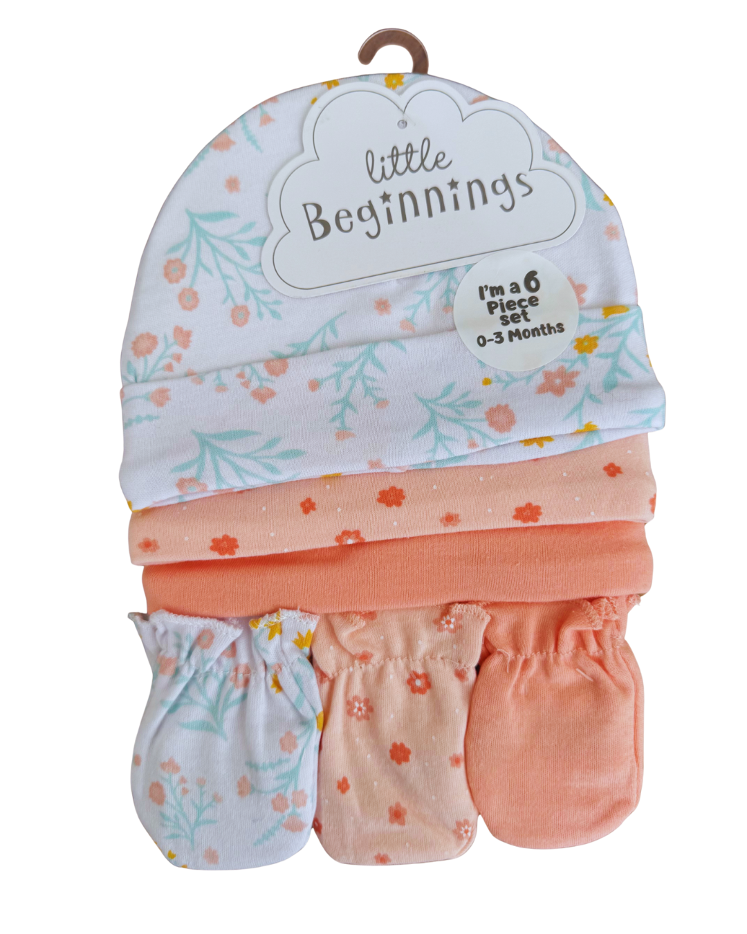 Gorros con Manopla Flor