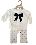 Set Sudadera Moño + Pantalón Estampado