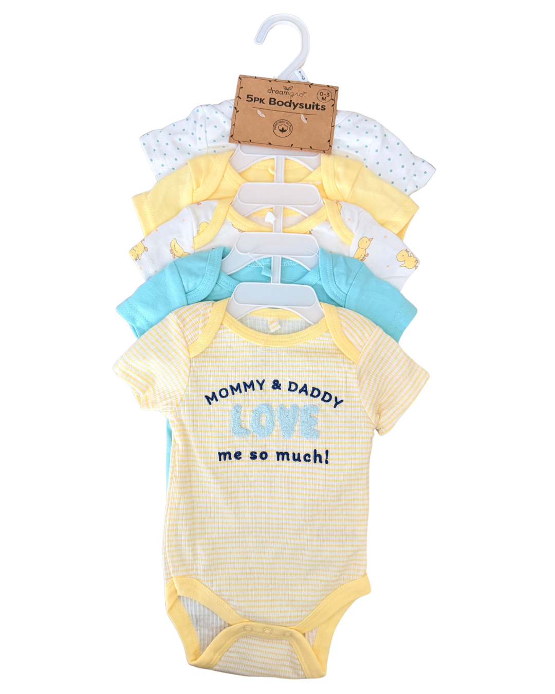 Set 5 Pañaleros – Mommy & Daddy