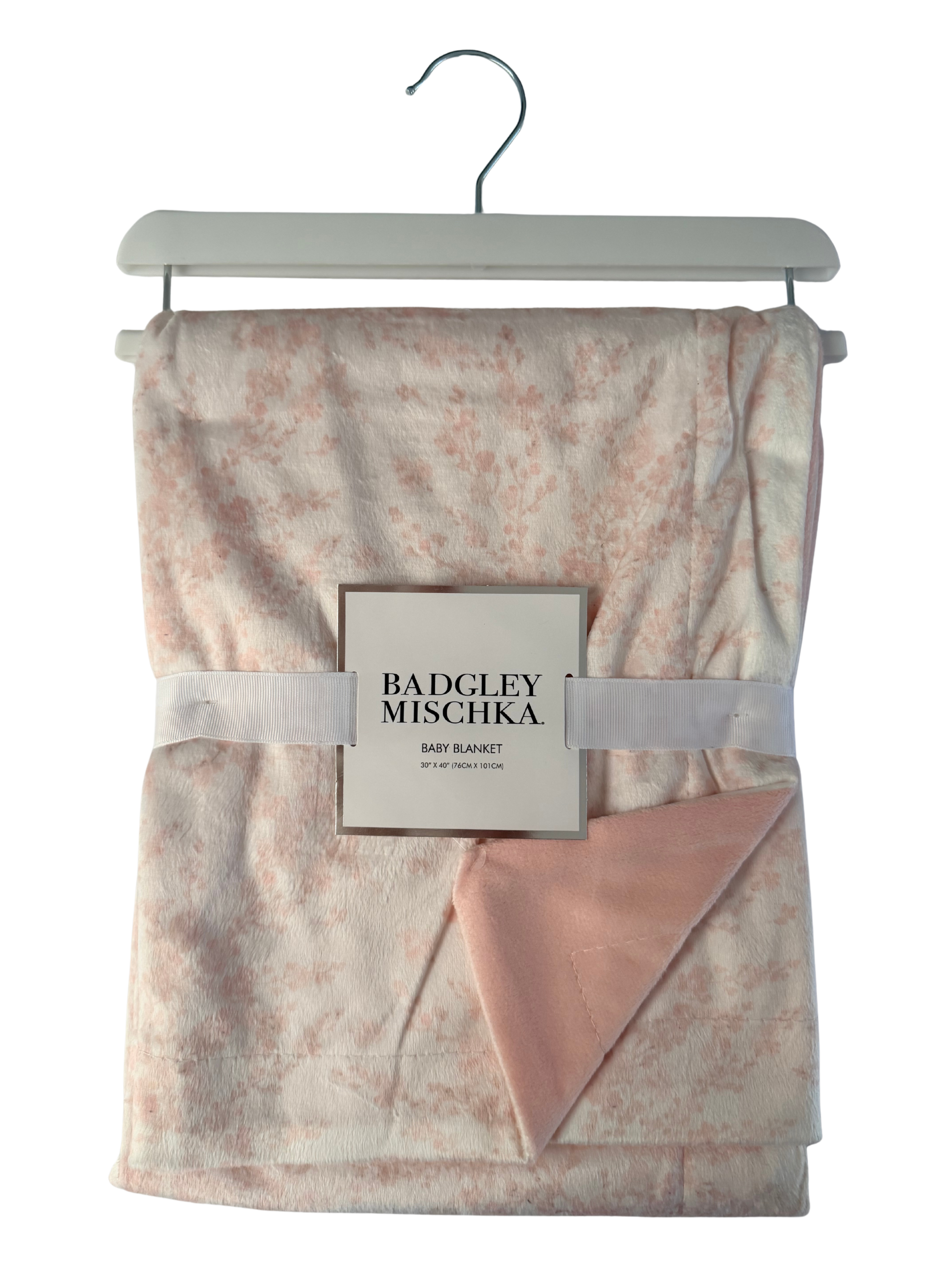 Cobija para Bebé Floral Reversible