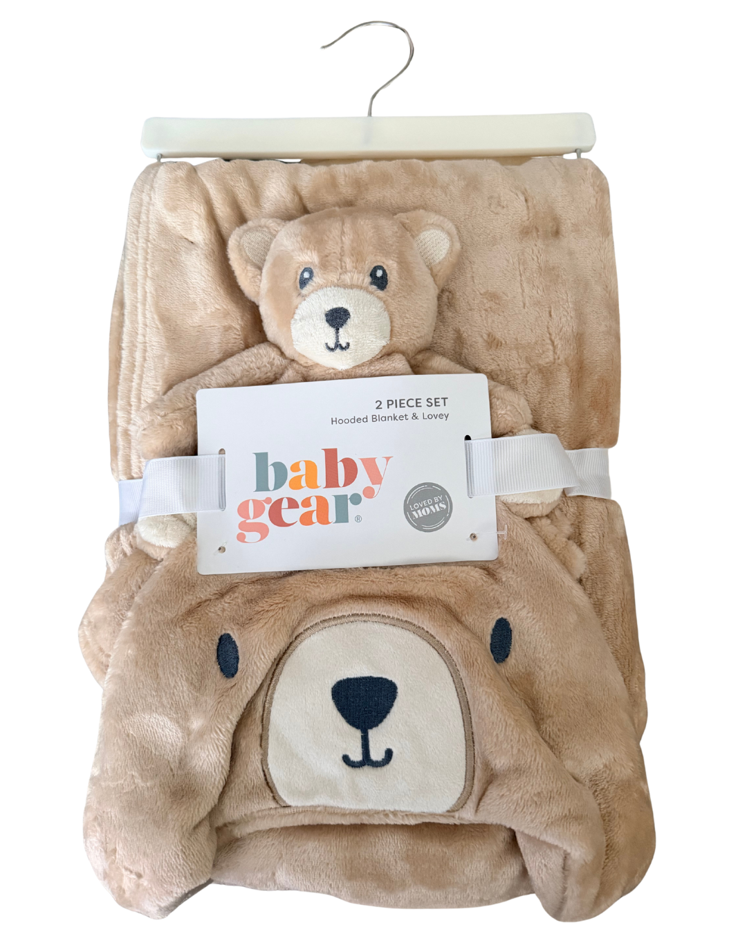 Set Cobija con Capucha Oso + Manta de Apego