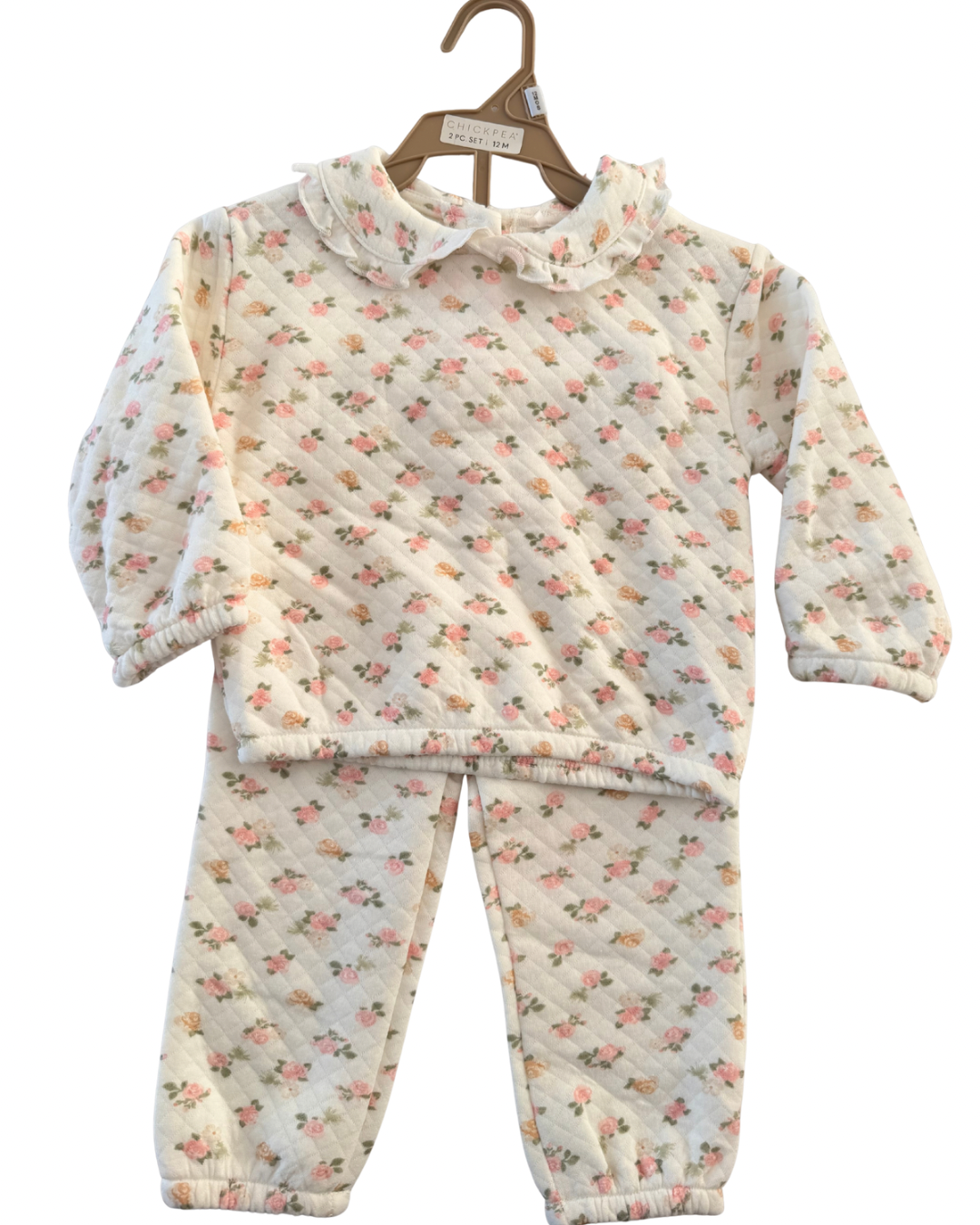 Conjunto 2 Piezas – Floral Rosa