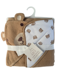 Set 2 Toallas con Capucha Osito
