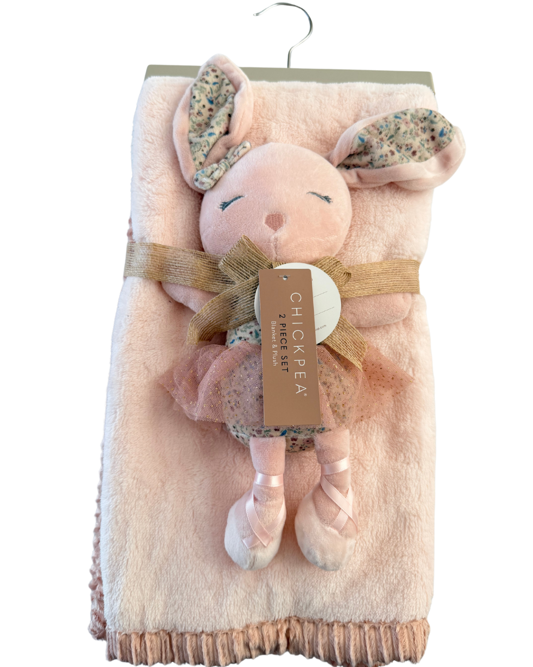 Set de Cobija con Peluche – Conejita Bailarina 🐰