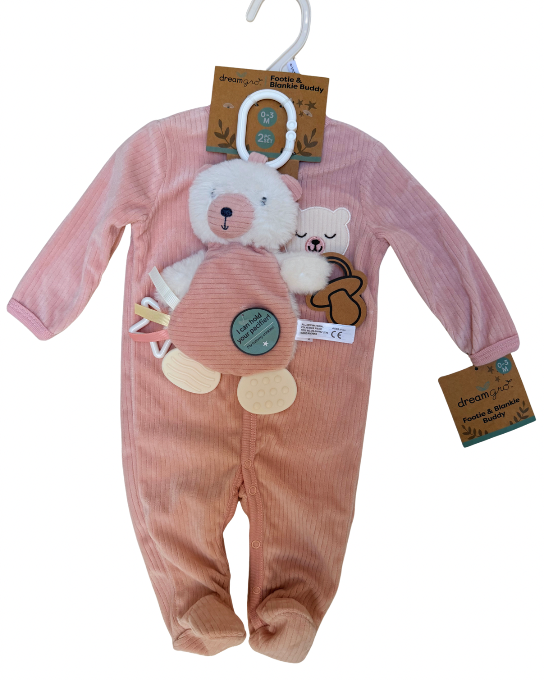 Mameluco Dreamgroo Pink