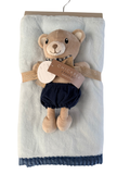 Set Cobija con Peluche Osito