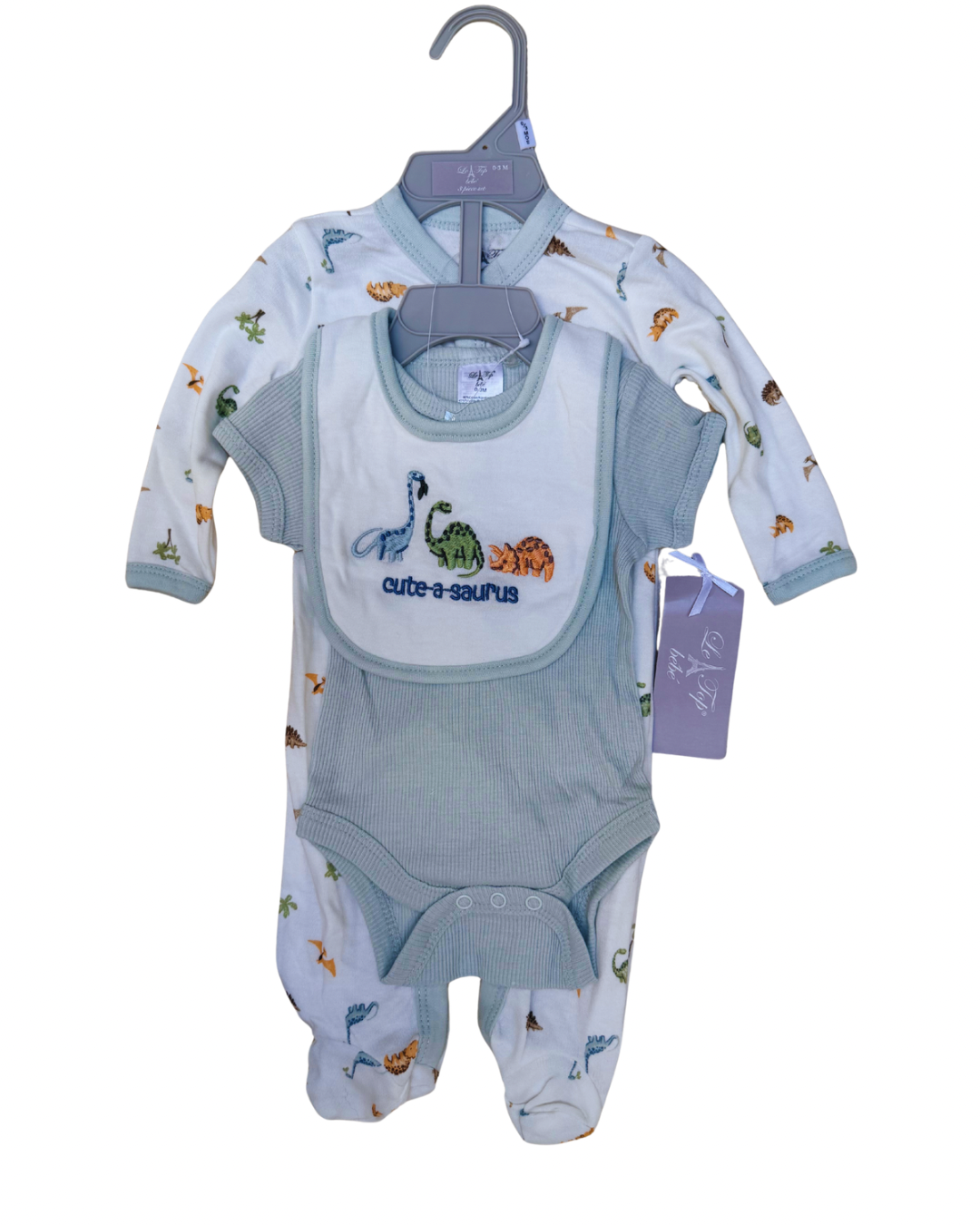 Set de Bebé 3 Piezas Saurus