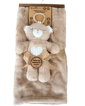 Set Cobija Oso + Peluche Musical