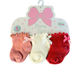Set de 6 Pares de Calcetines Calados con Moño