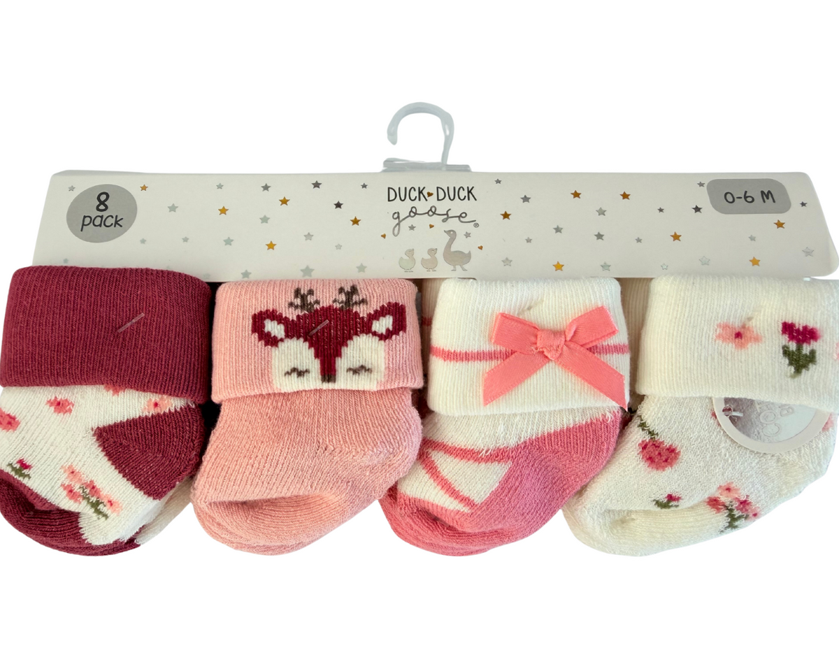 Set de 8 Pares de Calcetines