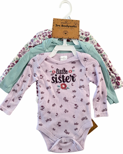 Set de 3 pañaleros – Little Sister 🌸