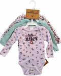 Set de 3 pañaleros – Little Sister 🌸