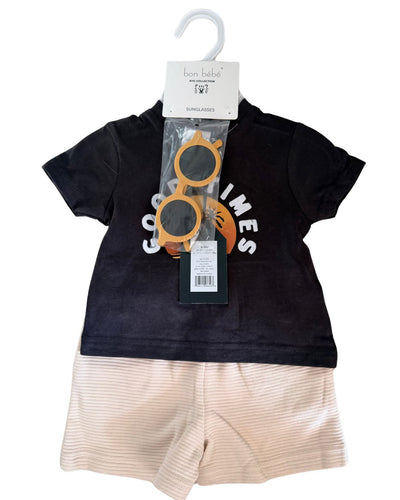 Set Camiseta y Short Good Times + Lentes de Sol
