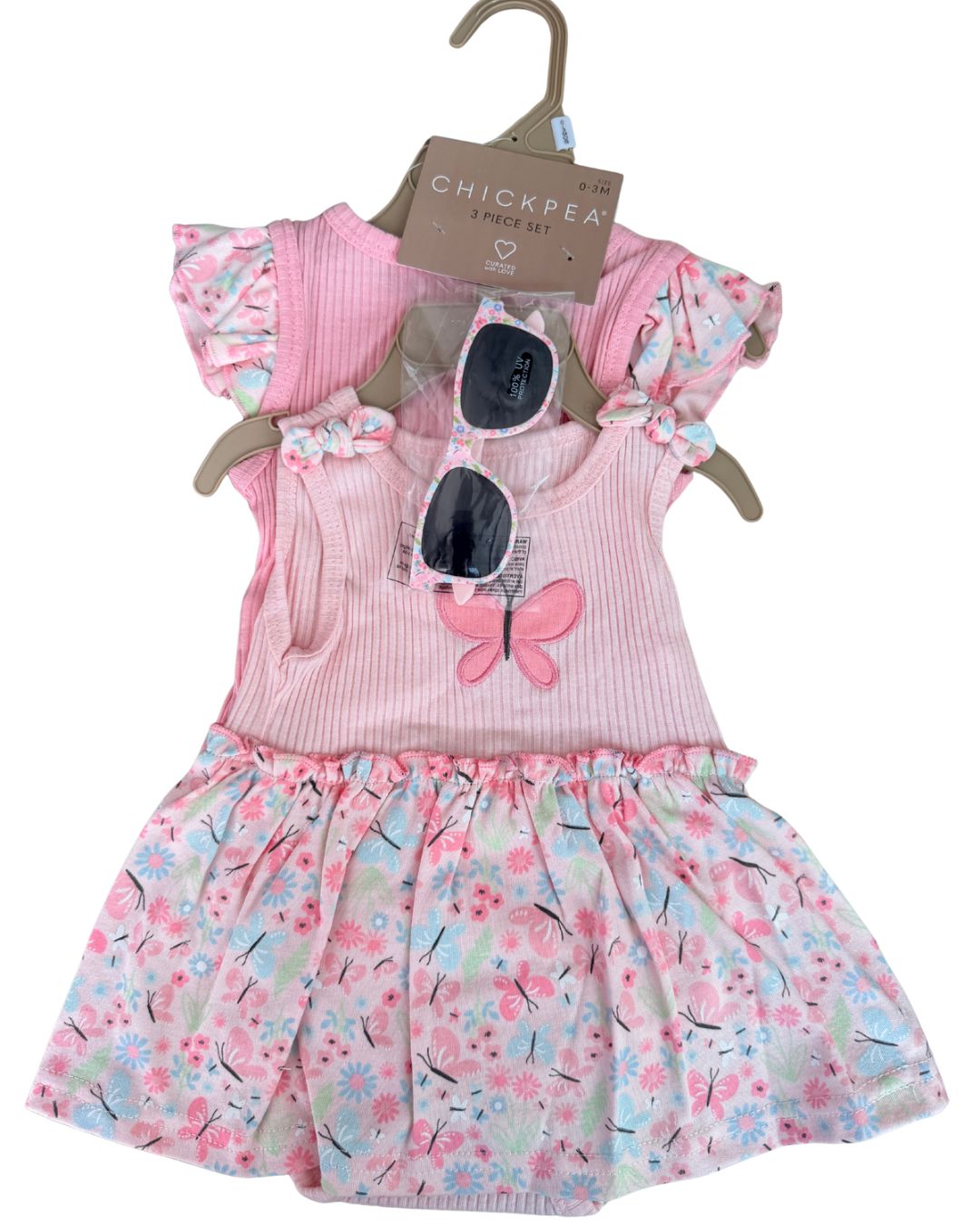 Set 2 Jumper Mariposa + Lentes de Sol