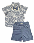 Set Camisa y Short Tahari + Moño Pajarita
